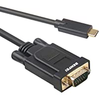 Cable USB C a VGA- BENFEI USB Tipo C a VGA de 1-8 Metros (Compatible con Thunderbolt 3) para MacBook Pro 2019-2018-2017…